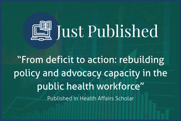 New Analysis Uses NBPHE Data to Reveal Critical Gaps in Public Health Policy and Advocacy Skills